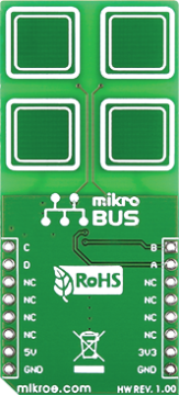 TOUCHKEY Click  Kapasitif Tuş Takımı Kartı