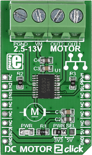 DC MOTOR 2 CLICK