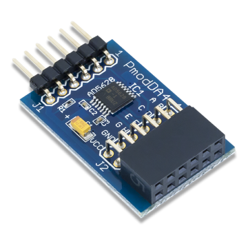 Pmod DA4 AD5628 DAC Dönüştürücü Kartı