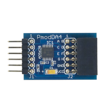 Pmod DA4 AD5628 DAC Dönüştürücü Kartı