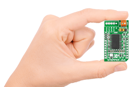 Stepper Click A3967SLBT Kartı