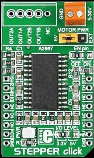 Stepper Click A3967SLBT Kartı