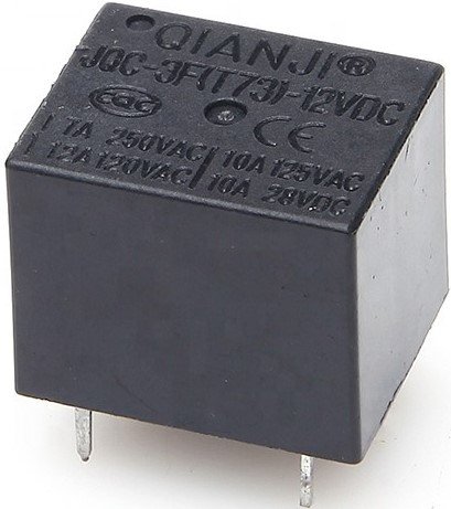5V Küp Röle - 10 Amper Minyon Spot