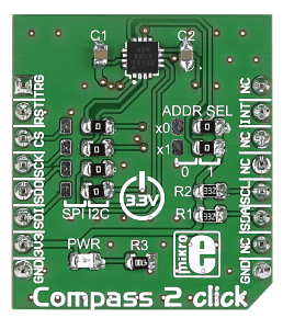 COMPASS 2 Click AK8963 Kartı