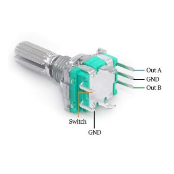 EC11 Rotary Encoder Modülü - Döner Enkoder Modülü