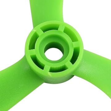9045 3 Kanatlı Yeşil Pervane, 9x4.5cm 6mm Şaft Çapı