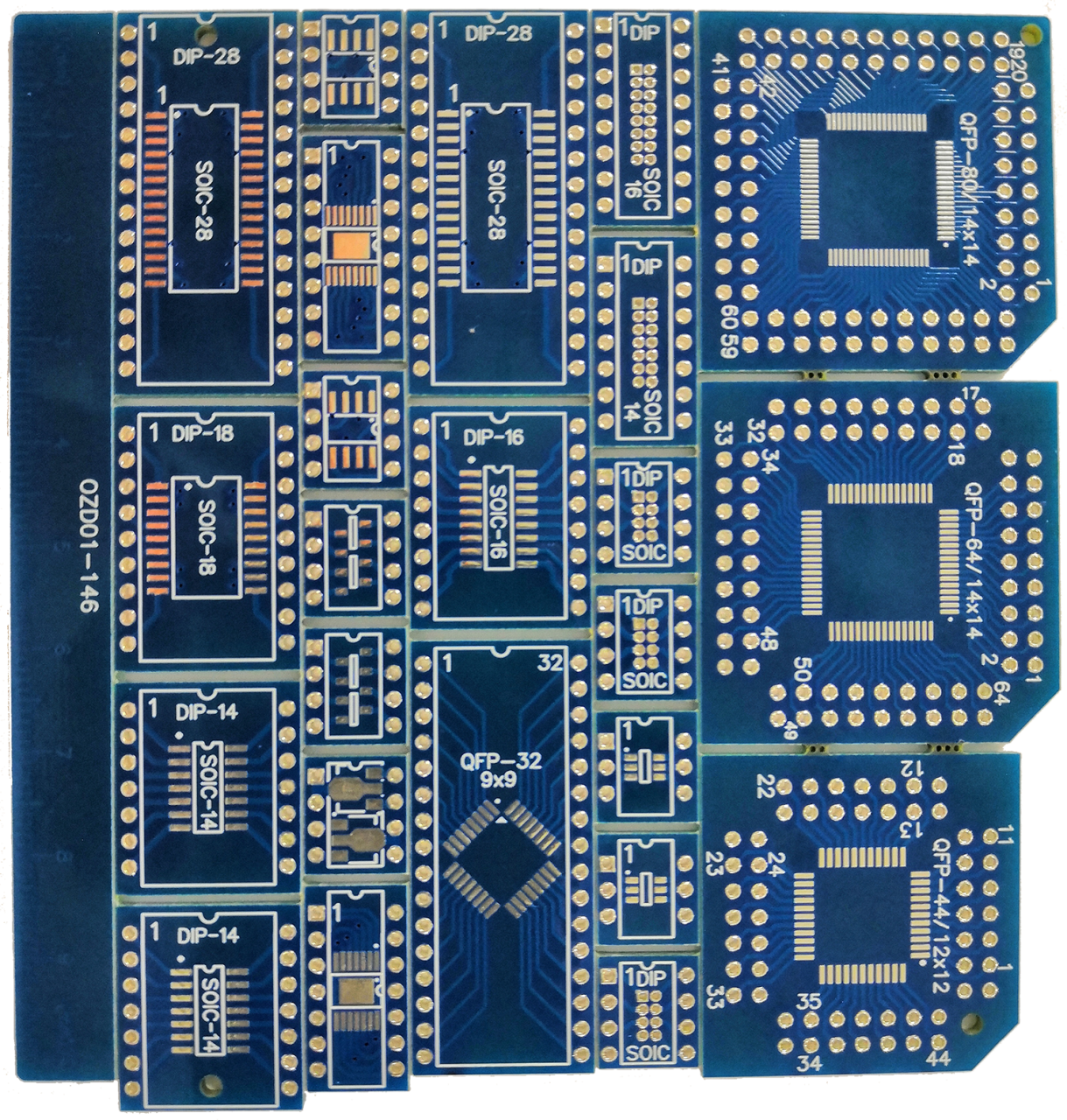 Pcb Smd Dip Dönüştürücü Seti V13