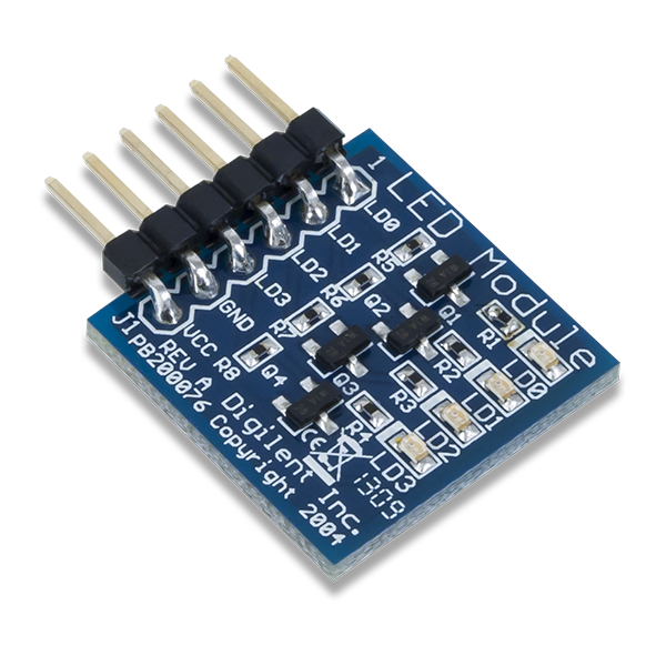 Pmod LED Yüksek Parlaklıklı LED Kartı