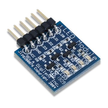 Pmod LED Yüksek Parlaklıklı LED Kartı