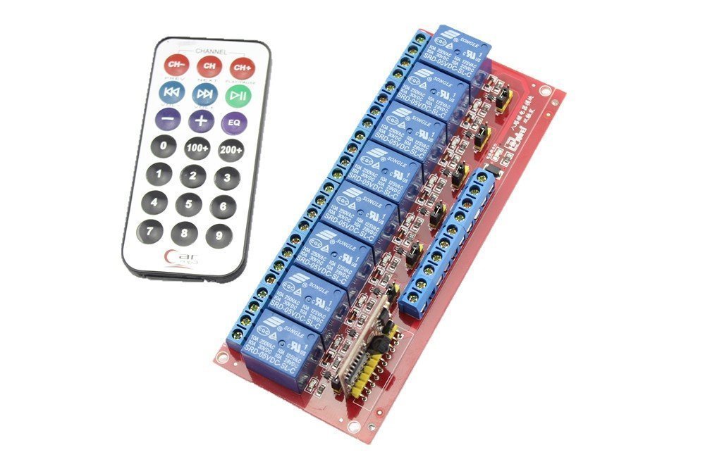 5V 8 KANAL KUMANDALI RÖLE KARTI