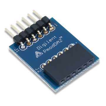 Pmod DA2 12-bit Dijital-Analog Çevirici Kartı