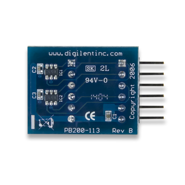 Pmod DA2 12-bit Dijital-Analog Çevirici Kartı