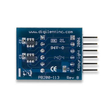 Pmod DA2 12-bit Dijital-Analog Çevirici Kartı