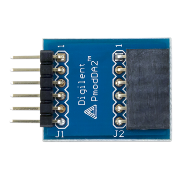 Pmod DA2 12-bit Dijital-Analog Çevirici Kartı