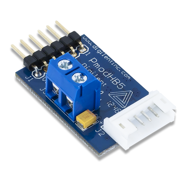 PMOD HB5: H-bridge Driver with Feedbacks Inputs