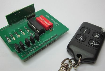 Arx 4 Arduino - 4 Kanal Kumanda Kartı