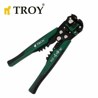 TROY 24015 Profesyonel Otomatik Kablo Sıyırma Sıkma Kesme Pensesi, 9''