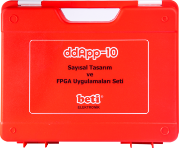 ddApp-10 Sayısal Tasarım ve FPGA Uygulamaları Eğitim Seti