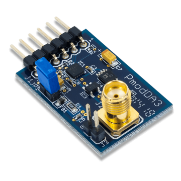 Pmod DA3: One 16-bit D/A Output