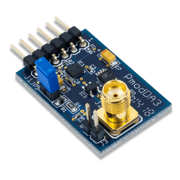 Pmod DA3: One 16-bit D/A Output