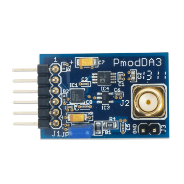 Pmod DA3: One 16-bit D/A Output