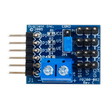 Pmod CON3: R/C Servo Connectors