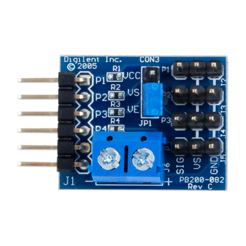 Pmod CON3: R/C Servo Connectors