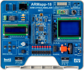 ARMapp-18 STM32 ARM Uygulamaları Seti
