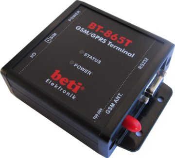 BT-865T GSM/GPRS TERMINAL+Adaptör+IO Kablosu