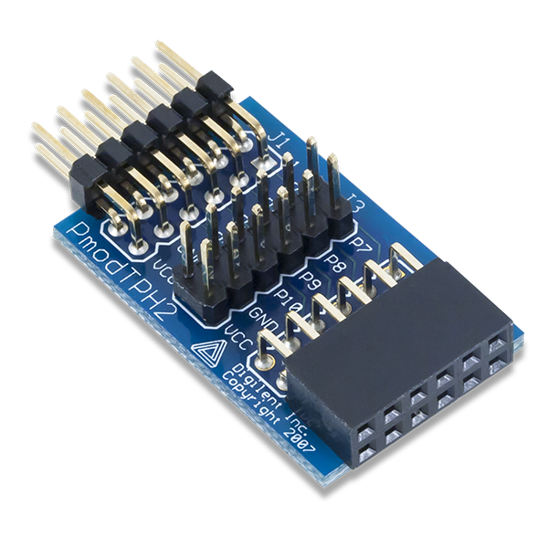 Pmod TPH2   12-pin Test Point Header
