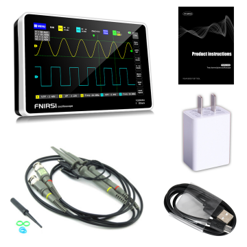 FNIRSI ADS1013D 2 Kanal 100MHz 1GSa/s Dijital Dokunmatik Tablet Osiloskop