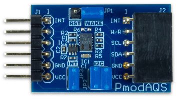 PMOD AQS:DIGITAL GAS SENSOR FOR AIR QUALITY
