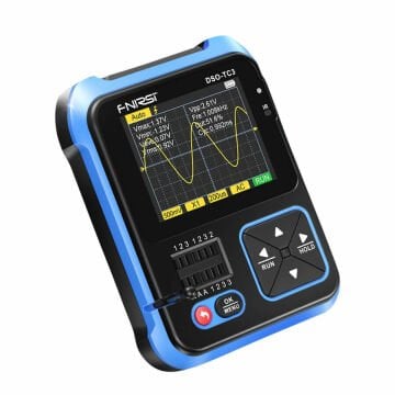 FNIRSI DSO-TC3 El Tipi Dijital Osiloskop & Transistör Test Cihazı & Fonksiyon Sinyal Jeneratörü + Prob Kiti