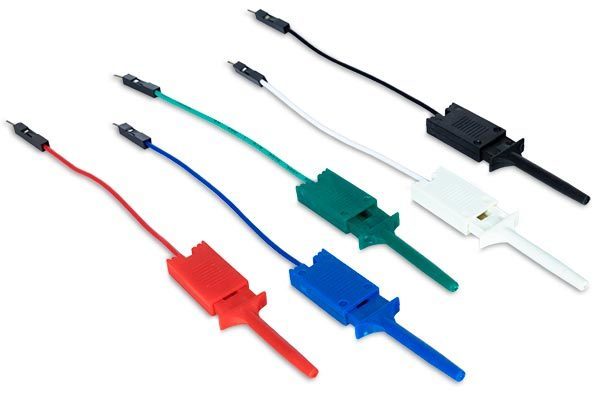 Mini Grabber Test Clips With Leads
