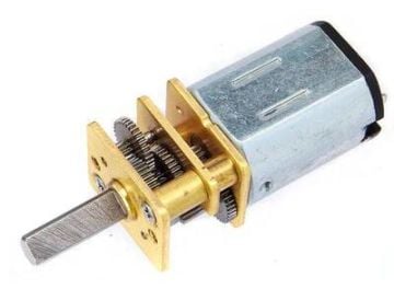 6V 1000RPM Mikro Redüktörlü DC Motor - Çizgi İzleyen Robot Motoru