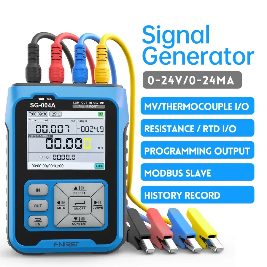 FNIRSI SG-004A 4-20mA Taşınabilir Çok Fonksiyonlu Mini Sinyal Jeneratörü