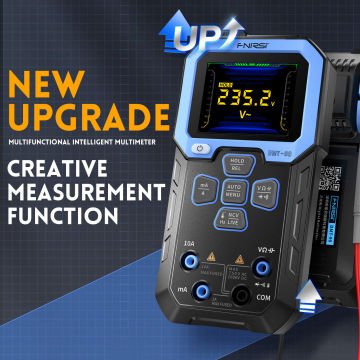 FNIRSI DMT-99 Yüksek Hassasiyetli Çok Fonksiyonlu True RMS Akıllı Dijital Multimetre