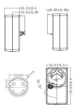 12V 1A AC/DC Güç Adaptörü Konnektörsüz