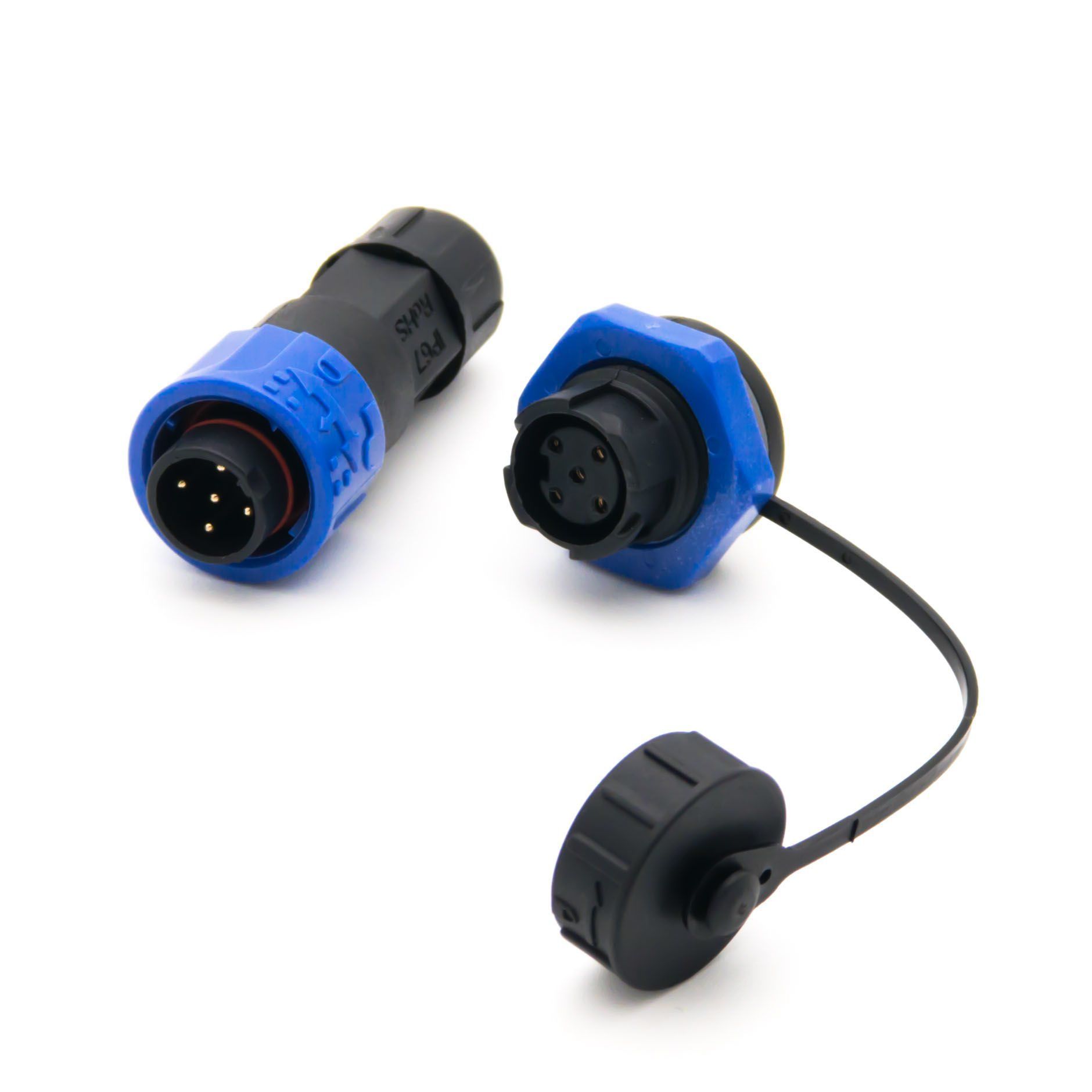 JNICON M16 Su Geçirmez 5 Pin Konnektör TakımI