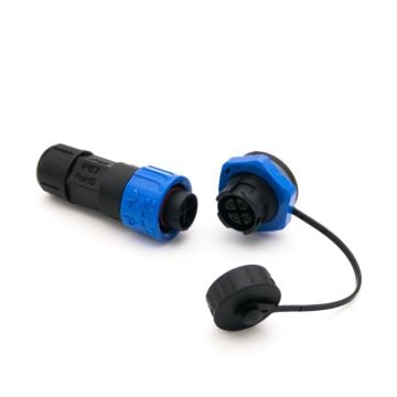 JNICON M16 Su Geçirmez 4 Pin Konnektör Takımı