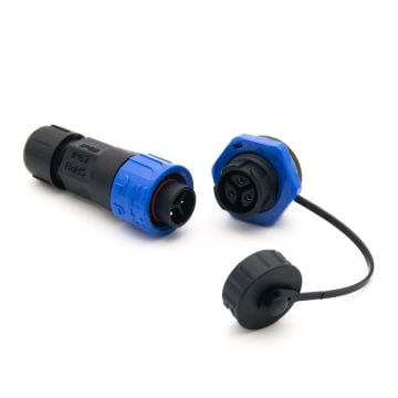 JNICON M16 Su Geçirmez 3 Pin Konnektör Takımı