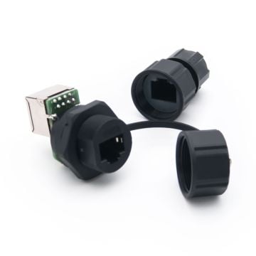 JNICON M19 Su Geçirmez Ethernet Konnektör Takımı