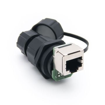 JNICON M19 Su Geçirmez Ethernet Konnektör Takımı