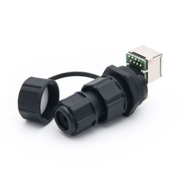JNICON M19 Su Geçirmez Ethernet Konnektör Takımı