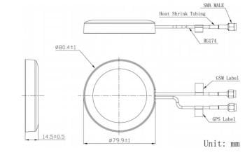 GSM+GPS Combo Anten