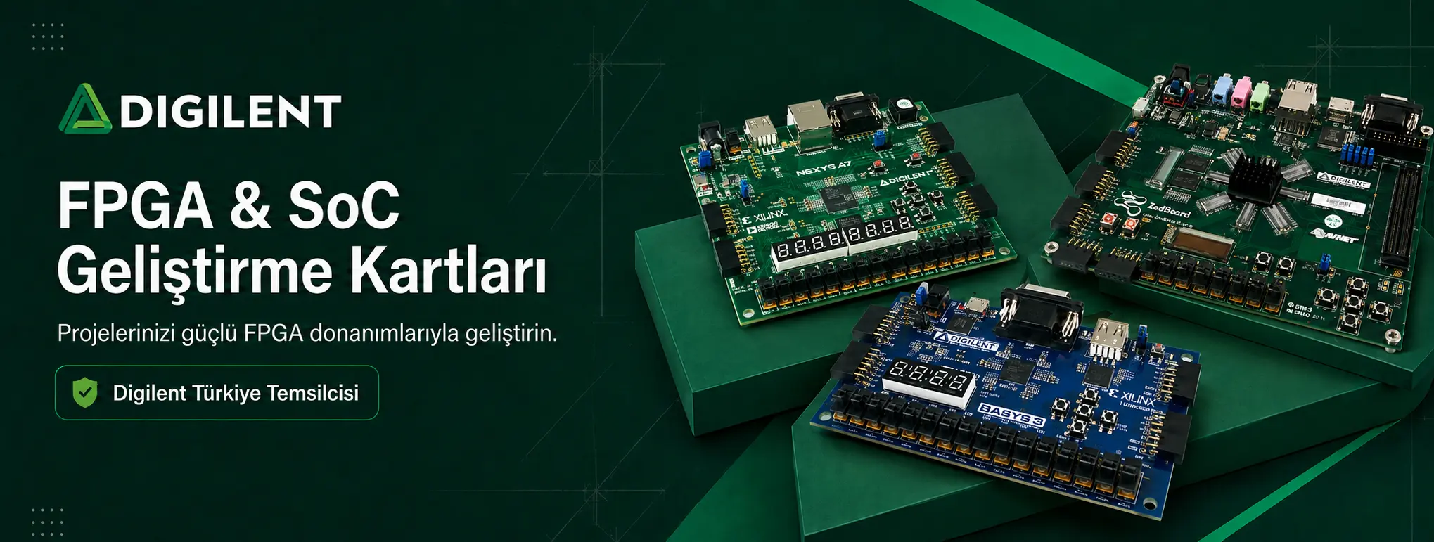 FPGA ve SoC Kartları elektrovadi.com'da