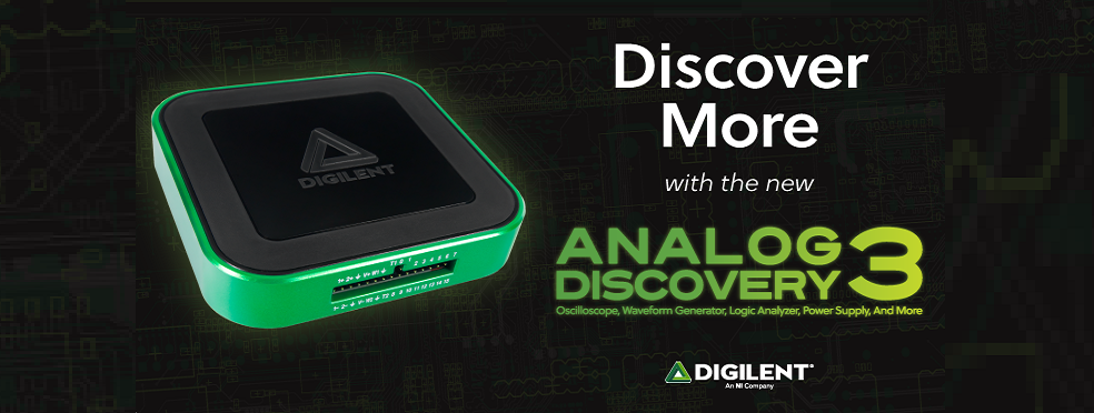 Analog Discovery 3 elektrovadi.com'da!