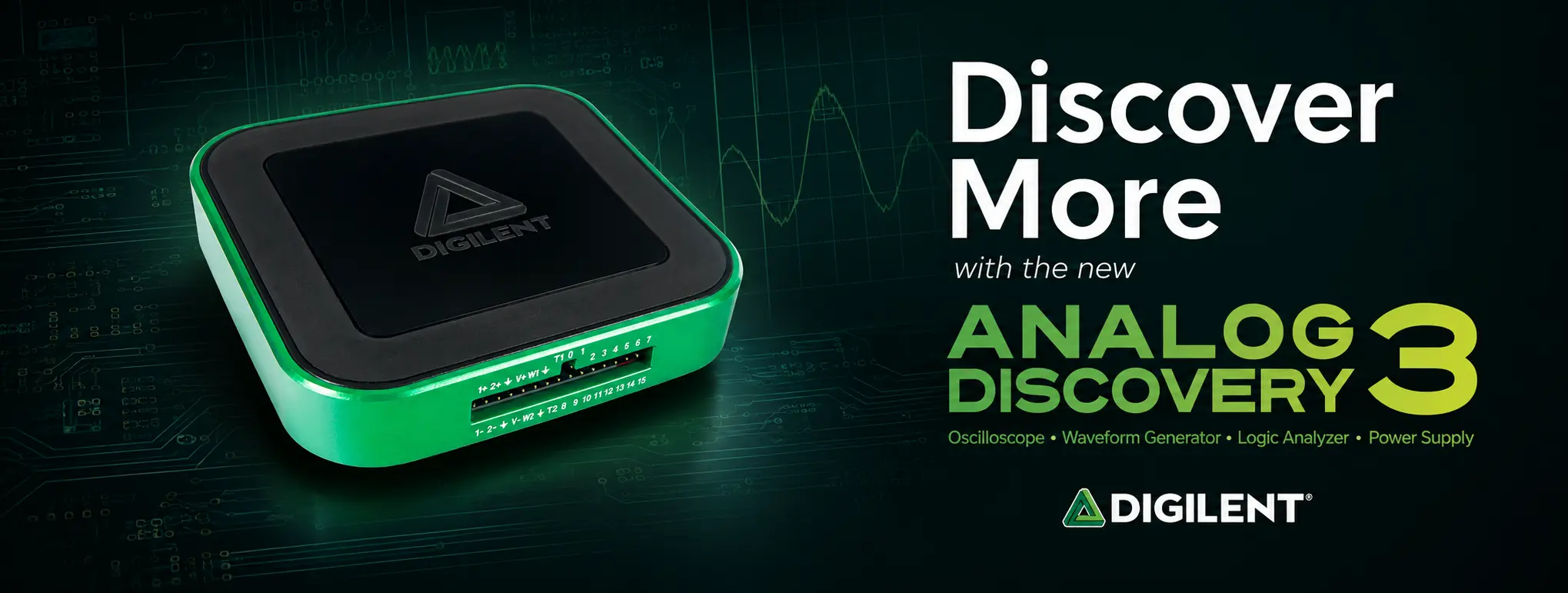 Analog Discovery 3 elektrovadi.com'da!
